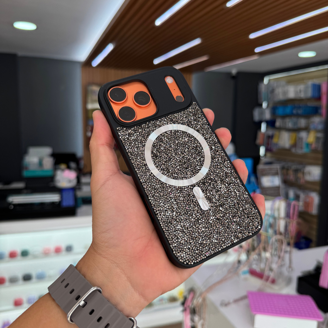 Funda Diamond Con Tarjetero Para iPhone