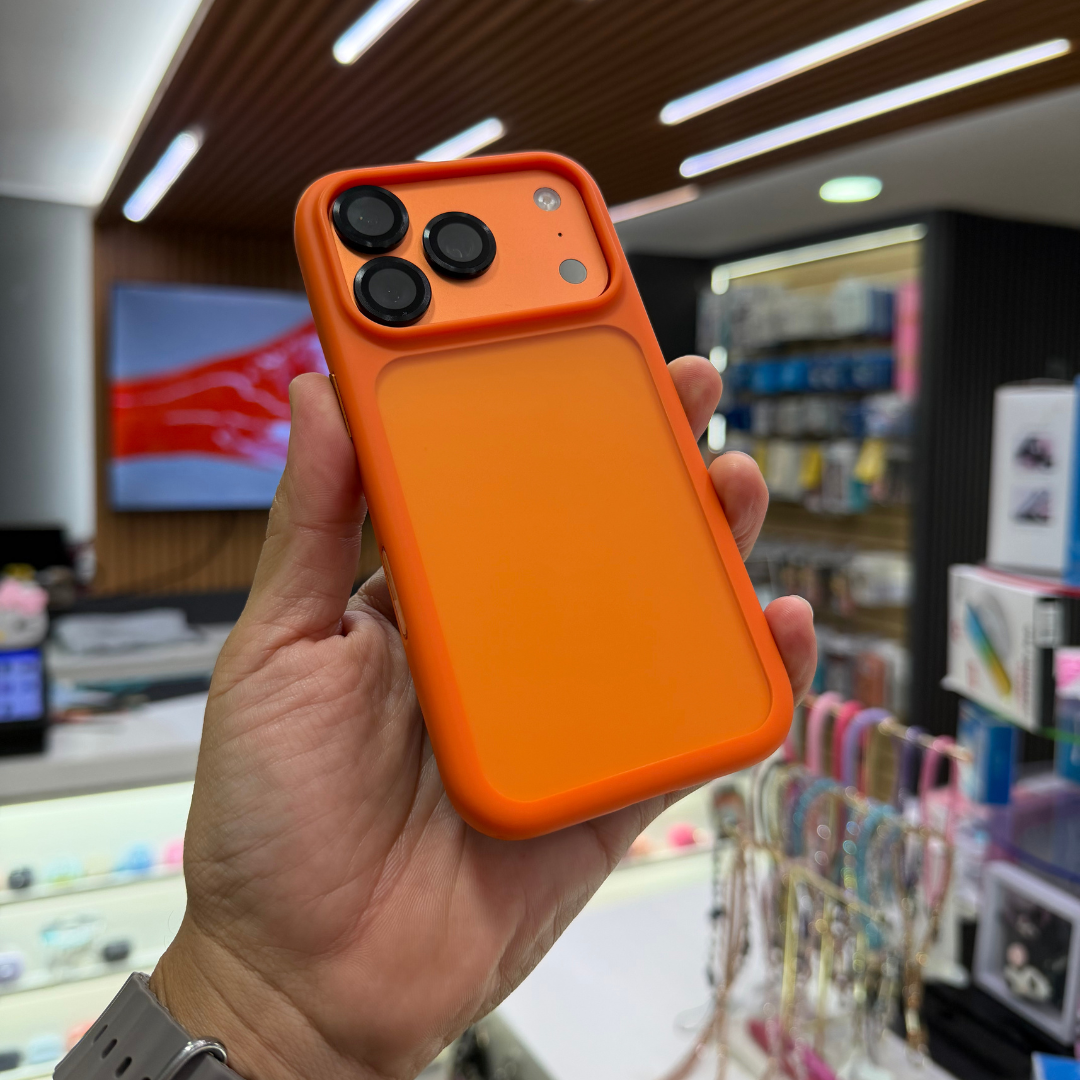 Funda Para iPhone Orange Matte