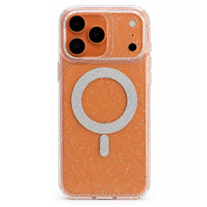Funda Glitter Transparente Magsafe Para iPhone 17Pro Max