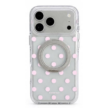 Funda Diseño Lunares Soporte Magsafe Para iPhone 17Pro Max