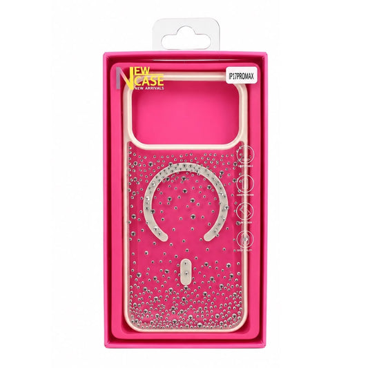 Funda Con Brillos Magsafe Para iPhone 17ProMax