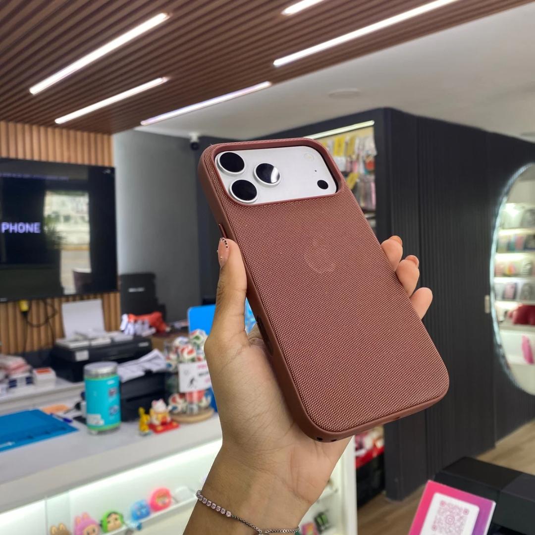 Funda Estilo Tela Para iPhone 17Pro Max