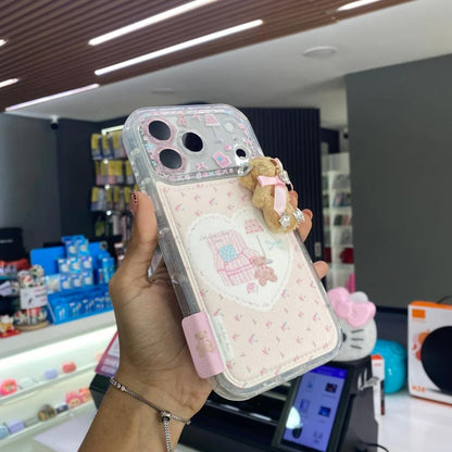 Funda Cute De Osito Para iPhone 17Pro Max