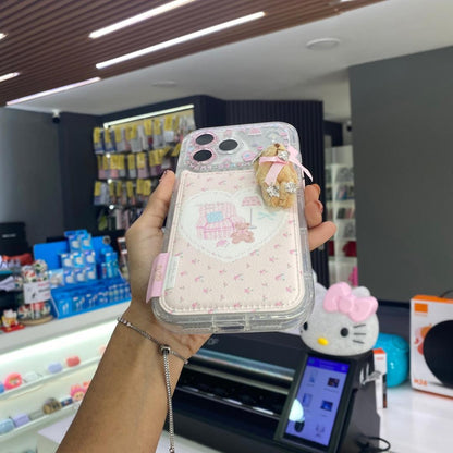 Funda Cute De Osito Para iPhone 17Pro Max