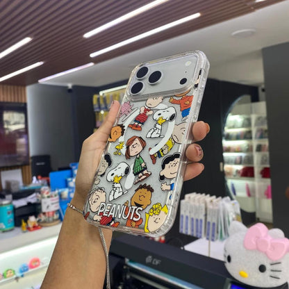 Funda Peanuts Transparente Para iPhone