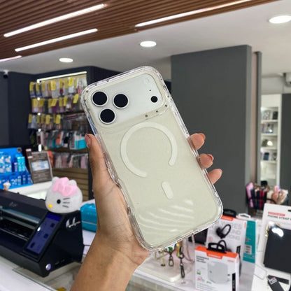 Funda De Uso Rudo Con Brillos Para iPhone