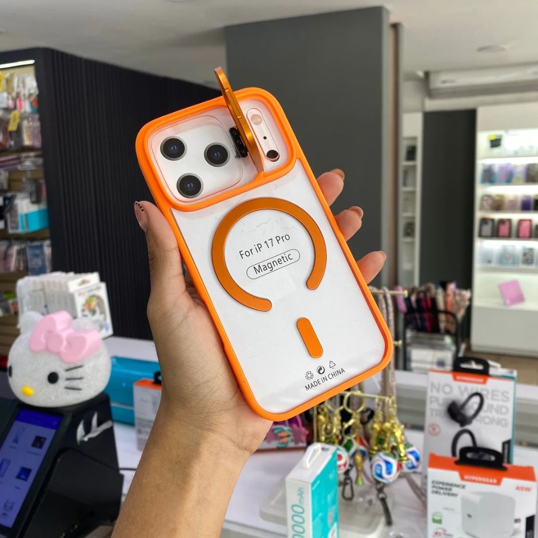 Funda Magnética Con Soporte En Camara