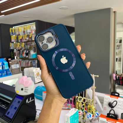 Funda Para iPhone Magnética Con Protectores En Camara
