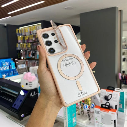 Funda Magnética Con Soporte En Camara Para Samsung S25 Ultra