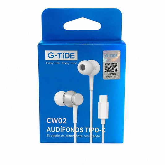 Audífonos Tipo C De Goma
