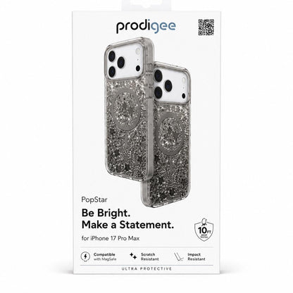 Funda Glitter Magnética Para iPhone 17 Pro Max