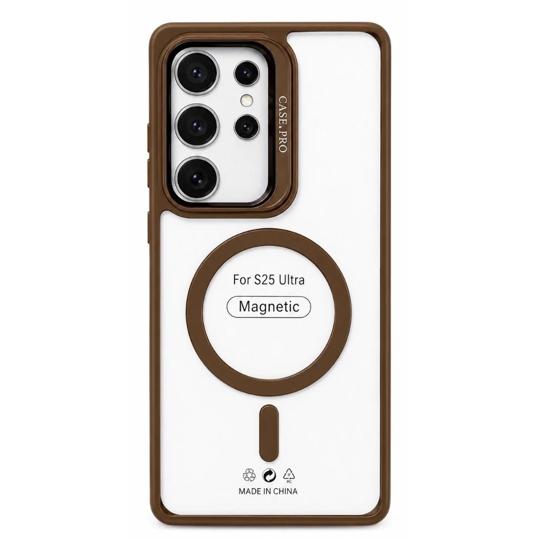 Funda Magnética Con Soporte En Camara Para Samsung S25 Ultra