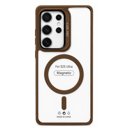 Funda Magnética Con Soporte En Camara Para Samsung S25 Ultra