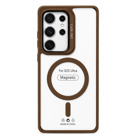 Funda Magnética Con Soporte En Camara Para Samsung S25 Ultra
