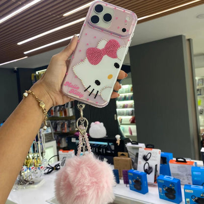 Funda Gatita Rosa Para iPhone 17 ProMax
