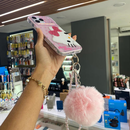 Funda Gatita Rosa Para iPhone 17 ProMax