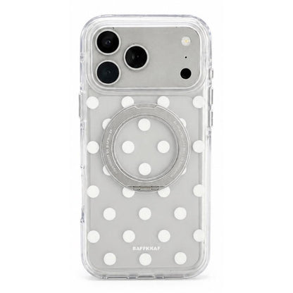 Funda Diseño Lunares Soporte Magsafe Para iPhone 17Pro Max