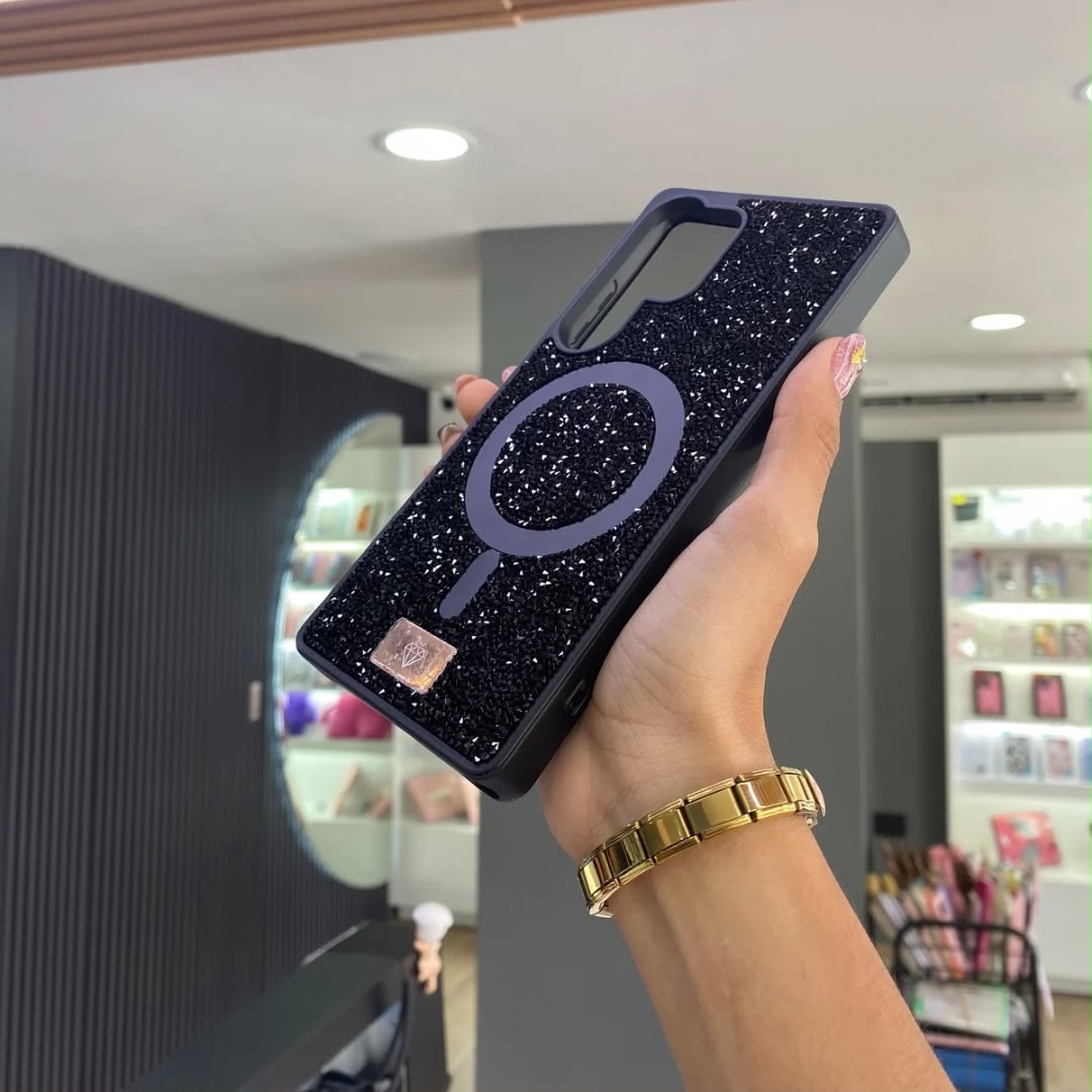 Funda Glitter Magsafe Para Samsung