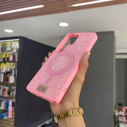 Funda Glitter Magsafe Para Samsung