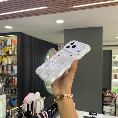 Funda Aperlada Con Corazones Para iPhone 17ProMax
