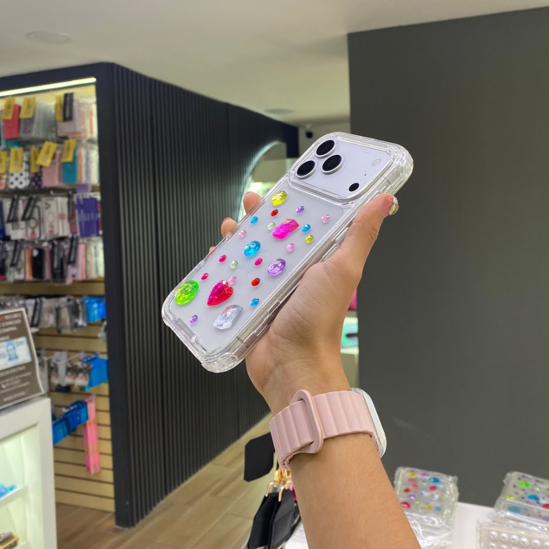 Funfa Bedazzled Para iPhone